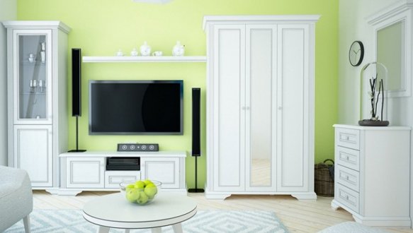 Витрина 1D1W Вайт 2