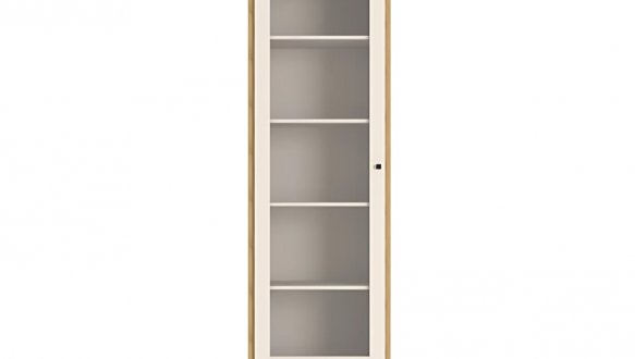 Витрина REG1W1S Дана Кашемир / Дуб артизан