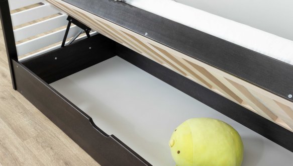 Односпальне ліжко з підйомним механізмом Телесик 8