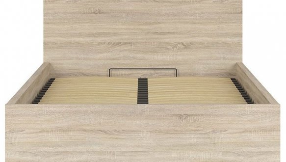 Кровать двуспальная BRW Poland LOZ/140/B Tetrix / Тетрикс с подьемним механизмом и нишей для белья ДСП 5