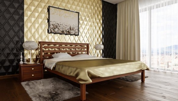 Кровать Модерн (твердая спинка)