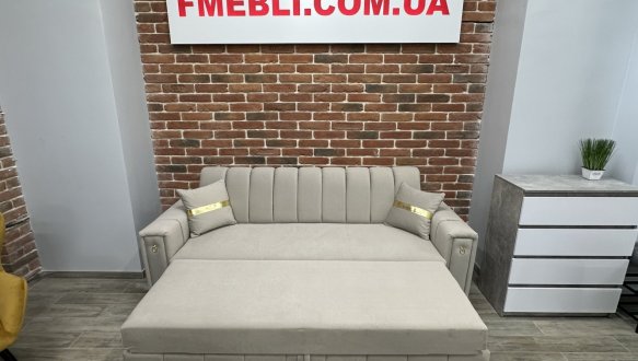 Диван раскладной дельфин СКМ Глем 240 см 1