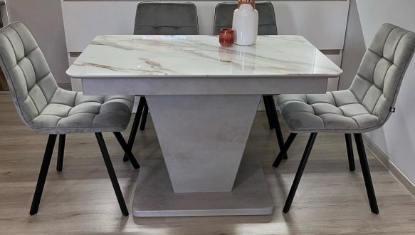 Стіл кухонний розкладний Джем Slide / Слайд 110-150 см 12