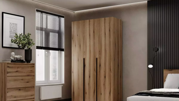 Шкаф распашной комбинированный трёхдверный Art In Head №12 Light, ширина 120 см 1