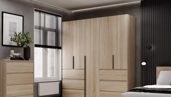 Шкаф распашной комбинированный 5-дверный Art In Head №3 Light 200 см 2