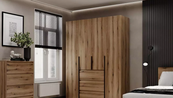 Шкаф распашной комбинированный 4-дверный Art In Head №1 Light 160 2