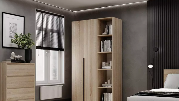 Шкаф распашной комбинированный двухдверный Art In Head №11 Light, ширина 120 см 2