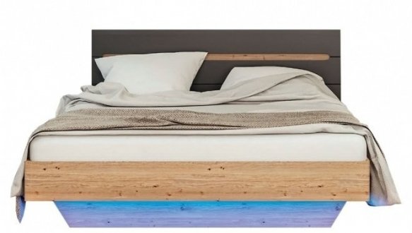 Спальня Bianko/Бьянко Світ меблів №2 с зеркалом и шкафом 4S 5