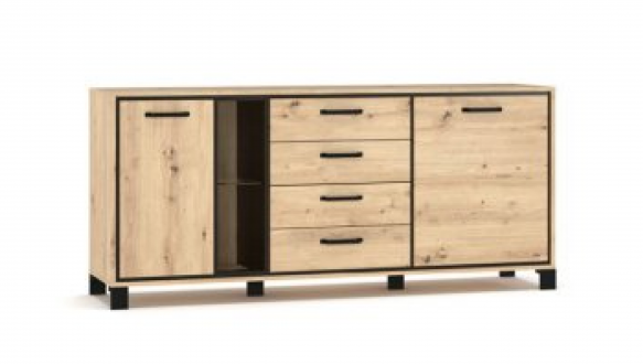 Комод 2Д4Ш Велс