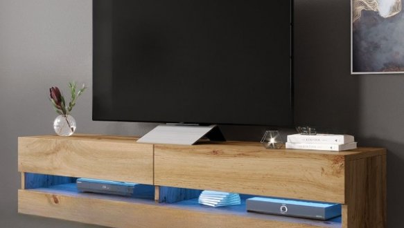 Тумба под ТВ Vigo / Виго RTV180 Дуб Вотан Cama Ширина 180 см