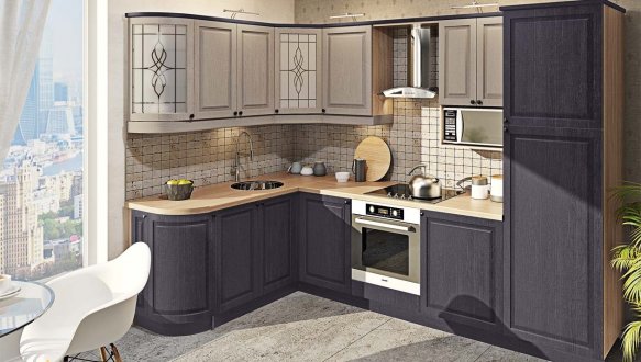  Модульная кухня Диамант 9