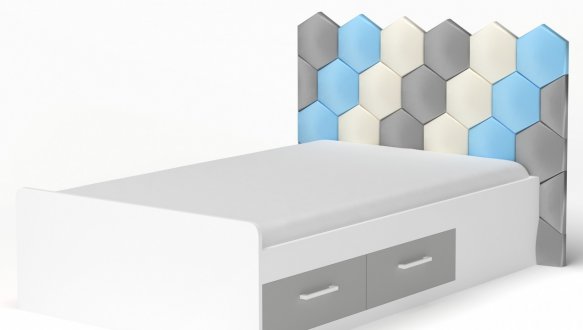 Кровать Холидей спинка соты 4