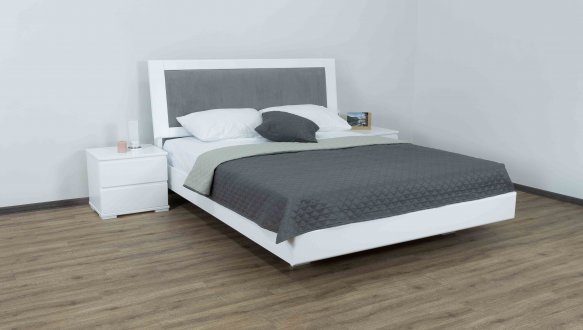 Ліжко двоспальне дерев'яне Дрімка Орфей Бук