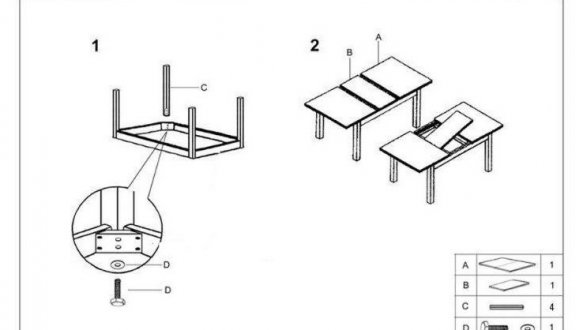 Стіл ERNEST 120/160 0