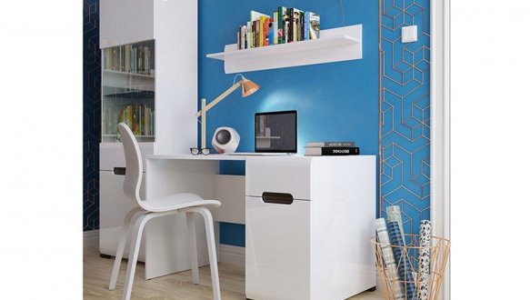 Модульна дитяча Ameliya/Амелія ВМК-Україна Білий/Білий глянець 6