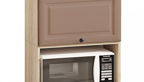 Тумба верхня В60.72.1Д. під мікрохвильовку Атланта глянець