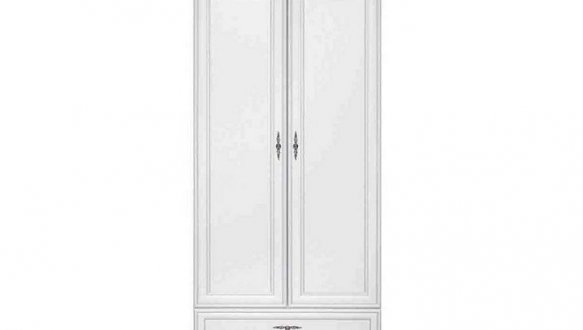 Шкаф ВМК Украина SZF2D1S Кентуки 2 дверный белый альпийский 100 см