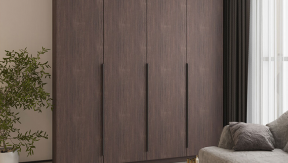 Шкаф Mebelstar Оскар четырехдверный с ящиками Кашемир 200 см