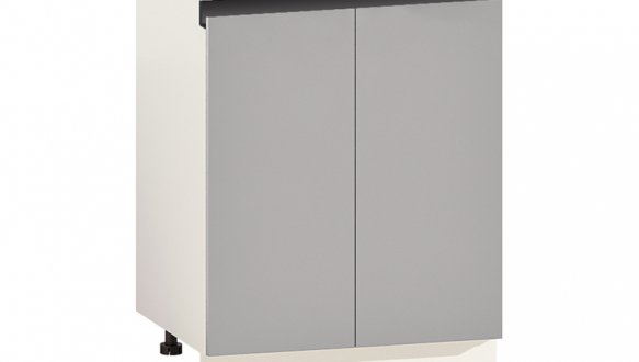 Тумба нижняя Н60.85.2Д Мойка Gola ручка Окрашенный Высокий Глянец