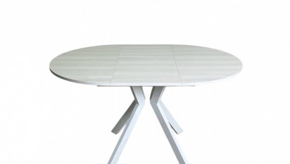Стіл круглий розкладний MebliRoMax Parker slide / Паркер Слайд D800 34