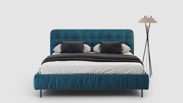 Ліжко двоспальне м'яке Woodsoft Marsala / Марсала з підйомним механізмом та нішею для білизни 1