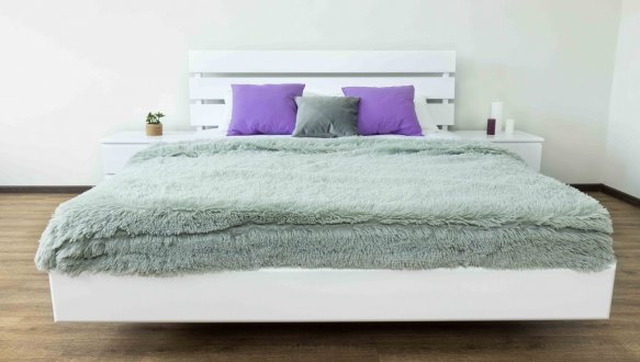 Ліжко двоспальне дерев'яне Дрімка Оскар Бук 0