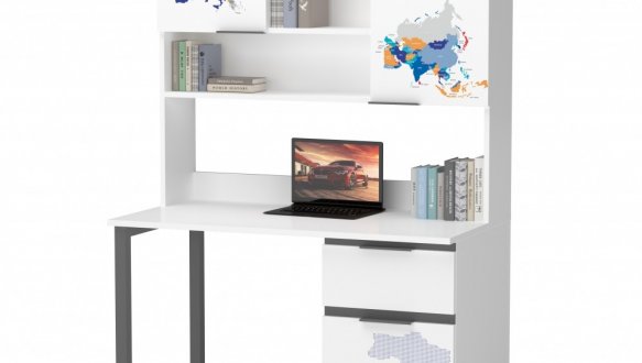 Стол с надстройкой Авто 7