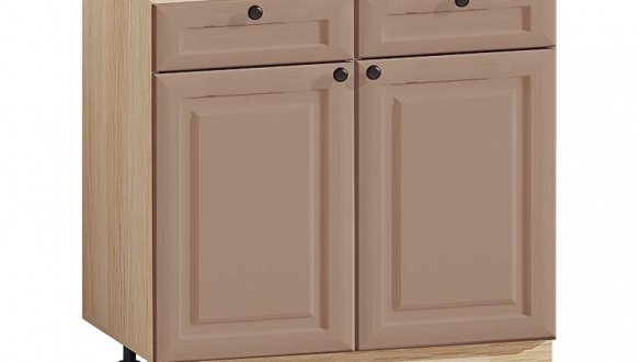 Тумба нижняя Н80.82.2Я2Д Атланта глянец