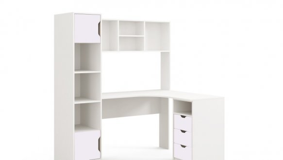 Стол письменный угловой Teenager Белый 6