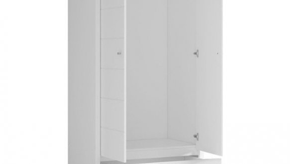 Шафа SZF2D2S ВМК Украіна Крістіна 2 дверна білий 90 см 1