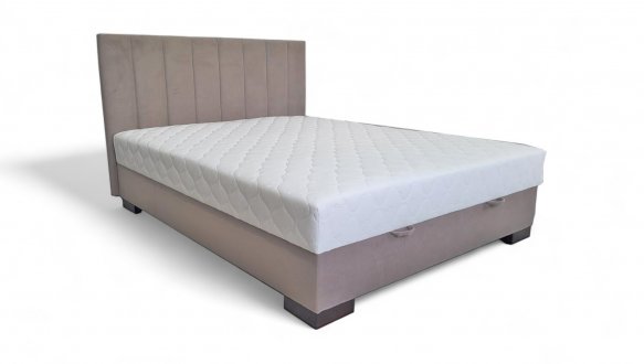 Ліжко з каркасним матрацом Омега 