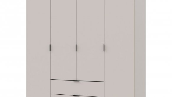 Шафа для одягу Дорос Гелар кашемір 4-х дверна 155 см