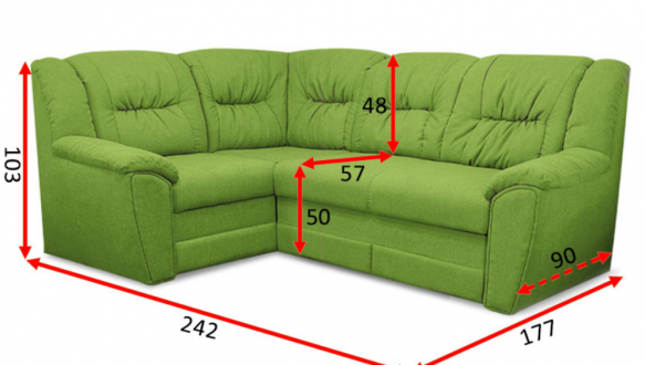 Угловой диван Бруклин А-21 3
