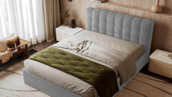 Кровать мягкая Виорина деко Tiramisu / Тирамису без подьемного механизма 14