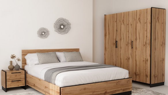 Кровать 160 дуб вотан Amino