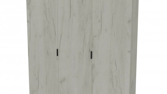 Шафа ШРС Neman 1800 Сімпл 3 дверний дуб крафт білий 180 см