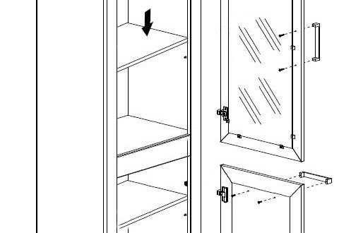 Вітрина REG1D1W Марсель 0