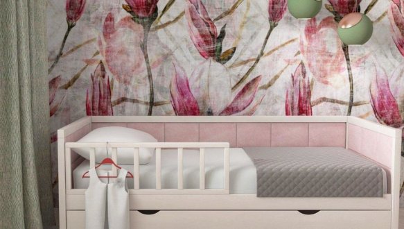 Детская кровать с ящиками Nevis 2