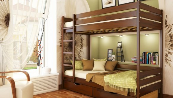 Двоярусне ліжко Дует / Серія Тесса 10