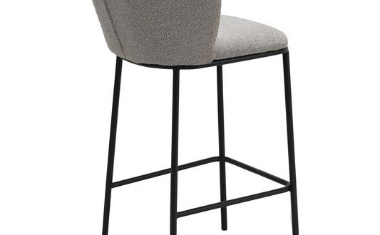 Стул полубарный B-300 Vetro Mebel белый песок 95 см 2