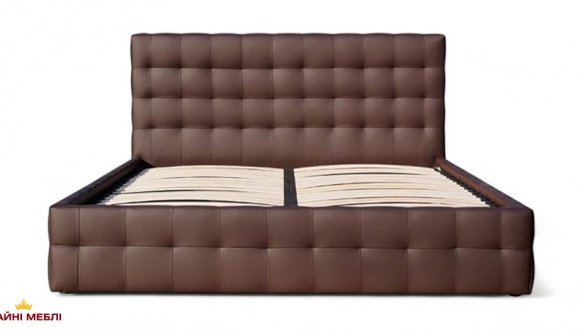 Ліжко м'яке двоспальне Городок меблі Еванс без підйомного механізму 4
