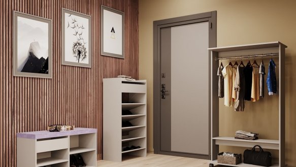 Гардеробная стойка Д2 дуб сонома 2