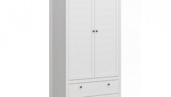 Шафа 2D2S Mebelbos Ole 2 дверна білий 