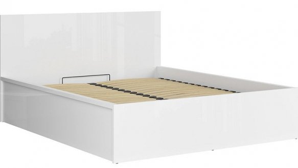 Кровать двуспальная BRW Poland LOZ/160/B Tetrix / Тетрикс с подьемним механизмом и нишей для белья ДСП 2