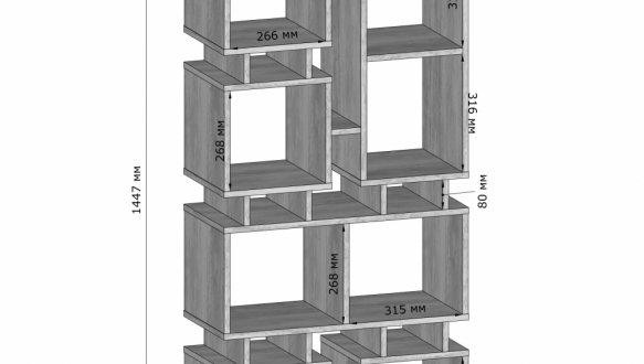 Стеллаж ST-0018 6