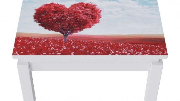 Стіл-трансформер B-Fly PRINT 3 Білий/білий 2