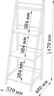 Стелаж Дуо 0