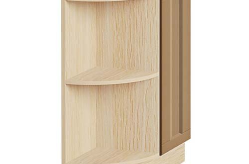 Тумба нижняя Н30.82.1Д. угол. полуоткрытая Диамант