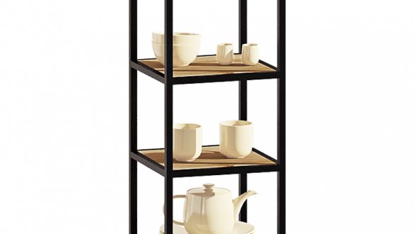 Тумба верхняя В30.72 металл.открытая Омега ручка