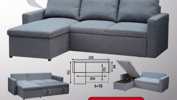 Кутовий диван Анжело Ортопедичний 2